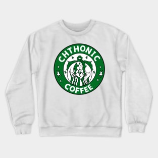 HADES Chthonic Coffee - Nyx Green Crewneck Sweatshirt